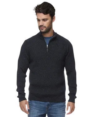 PIERCE 1/4-ZIP SWEATER