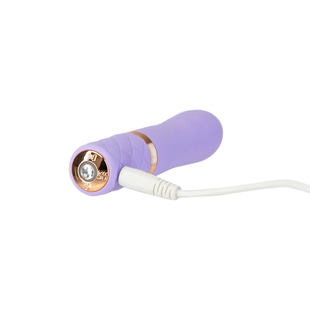 Pillow Talk Special Edition Flirty Mini Vibrator with Swarovski Crystal Purple