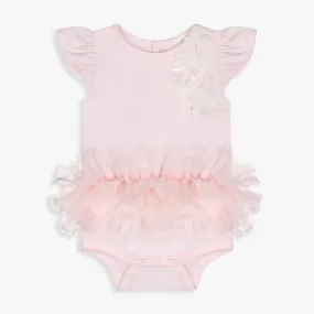 Pink Butterfly Tutu Bodysuit