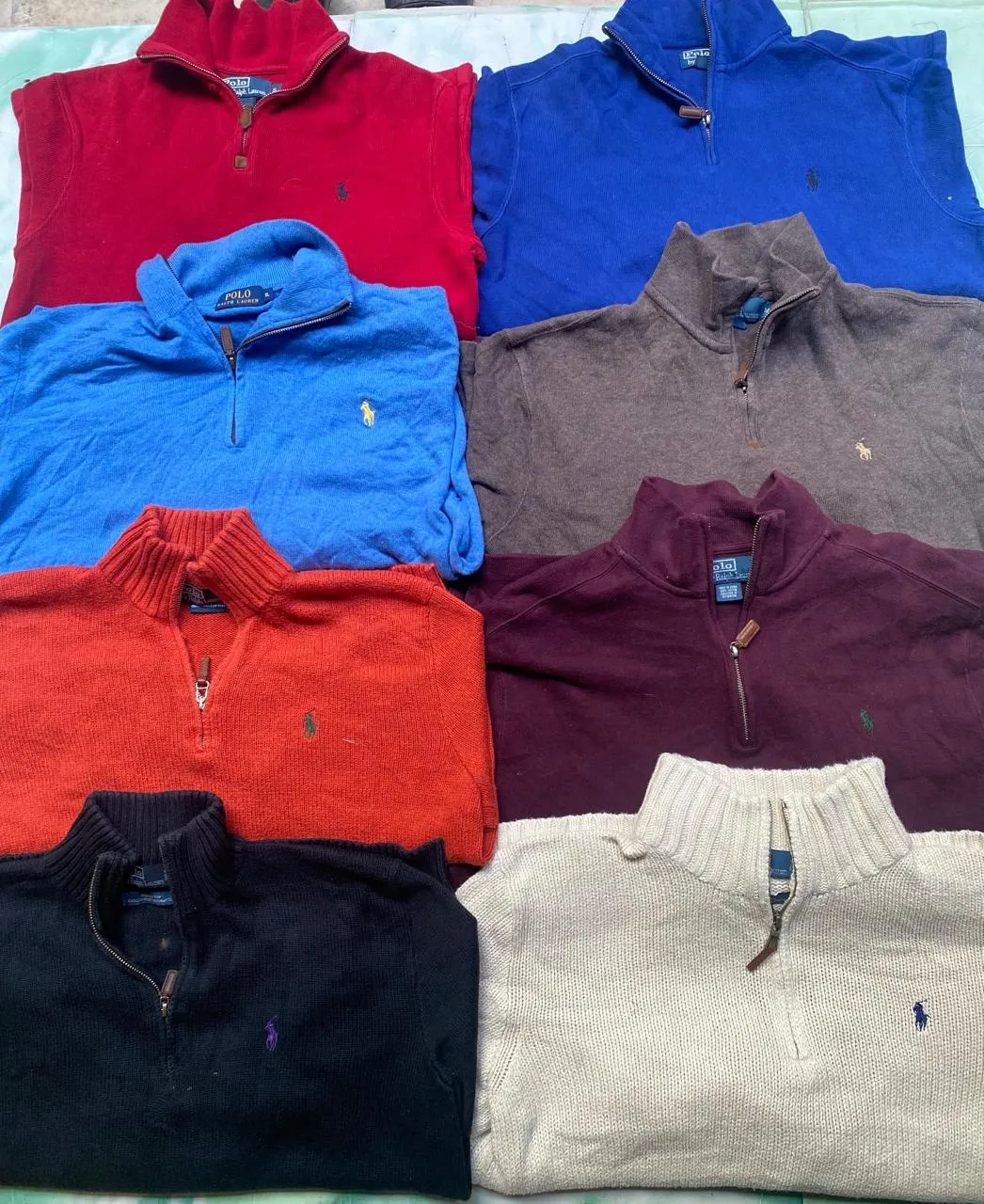 POLO RALPH LAUREN HALF ZIP 66PCS