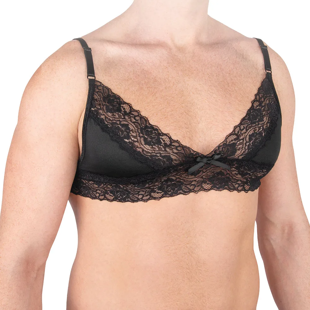 Prowler Lace Bra Black L