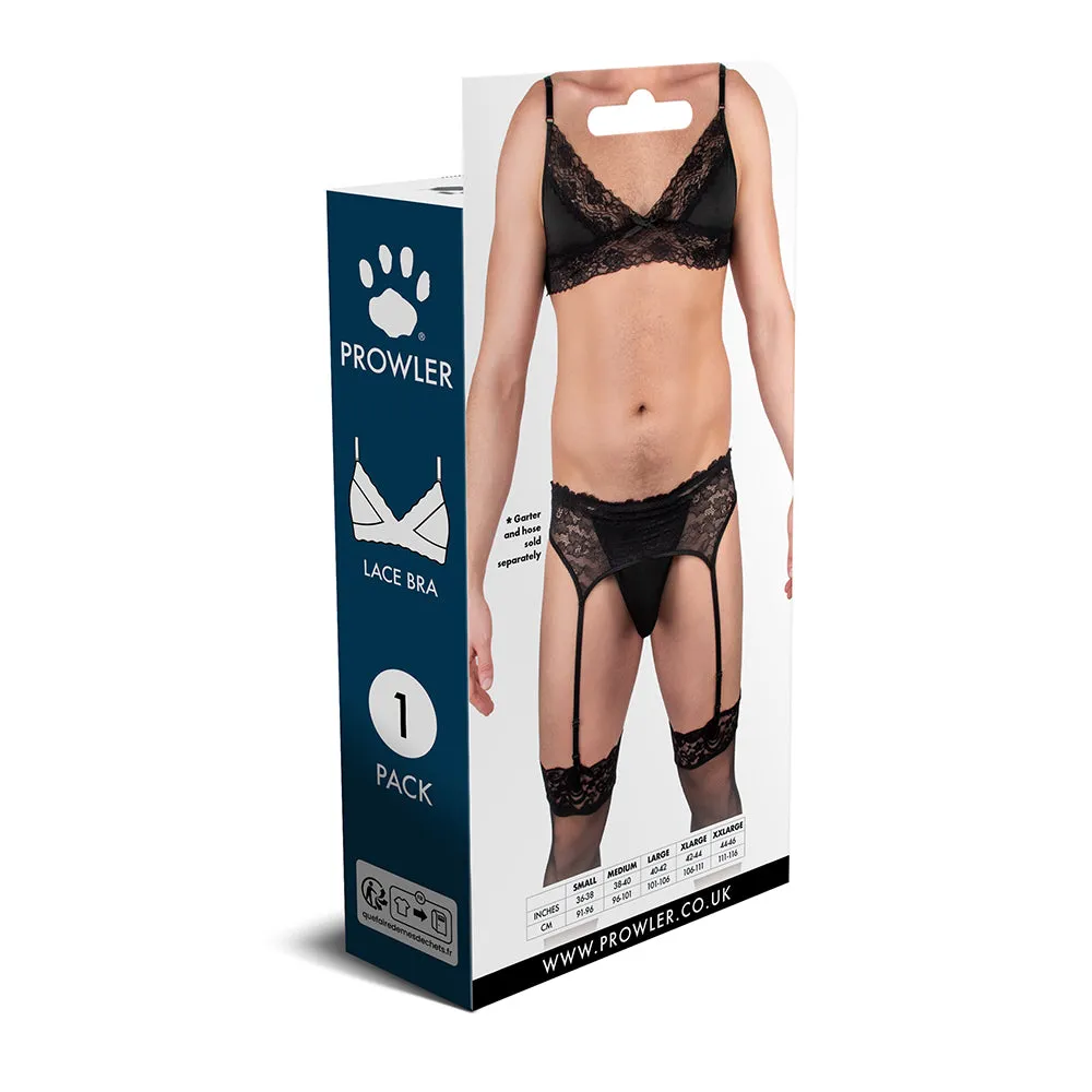 Prowler Lace Bra Black L