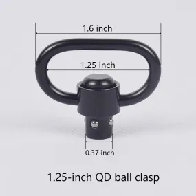 QD SLING SWIVEL ONLY, SOCKET-FITTED - FAS235