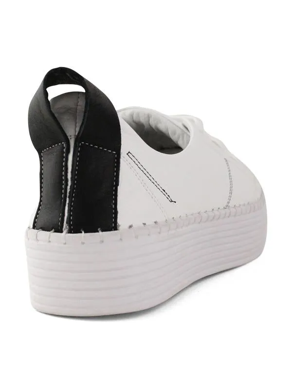 Sailor Platform Sneaker | White Black