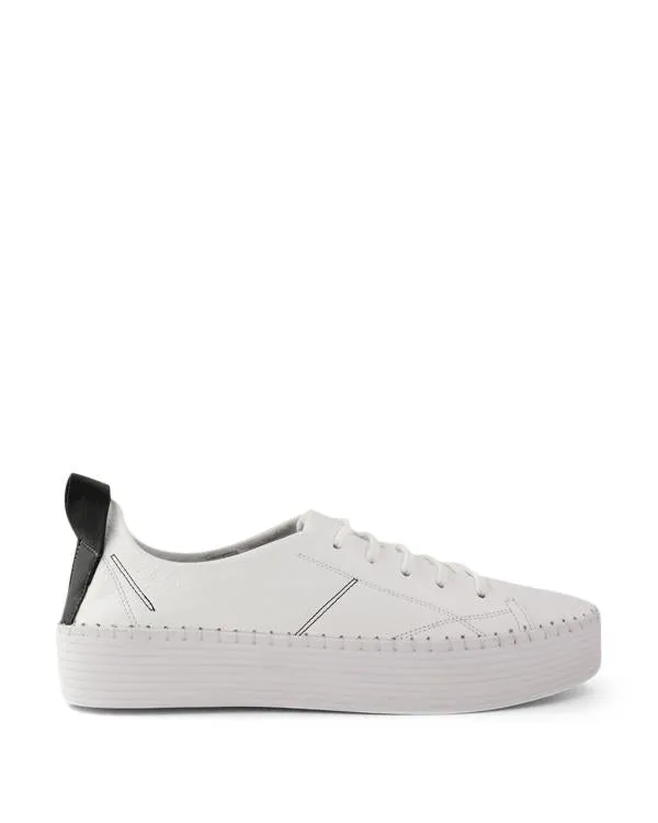 Sailor Platform Sneaker | White Black