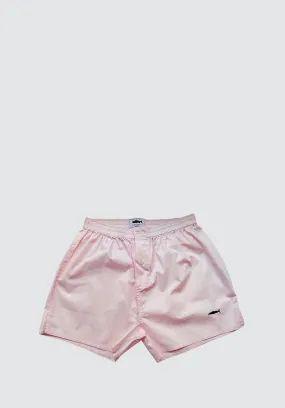 Salmon Pink Cotton Boxer Shorts