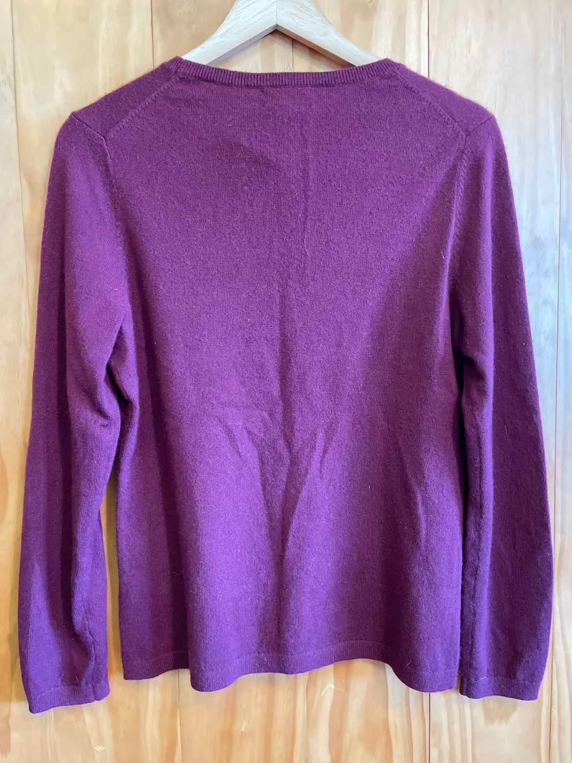 Size Medium Lands End Maroon Women's Sweater & Sweatshirt