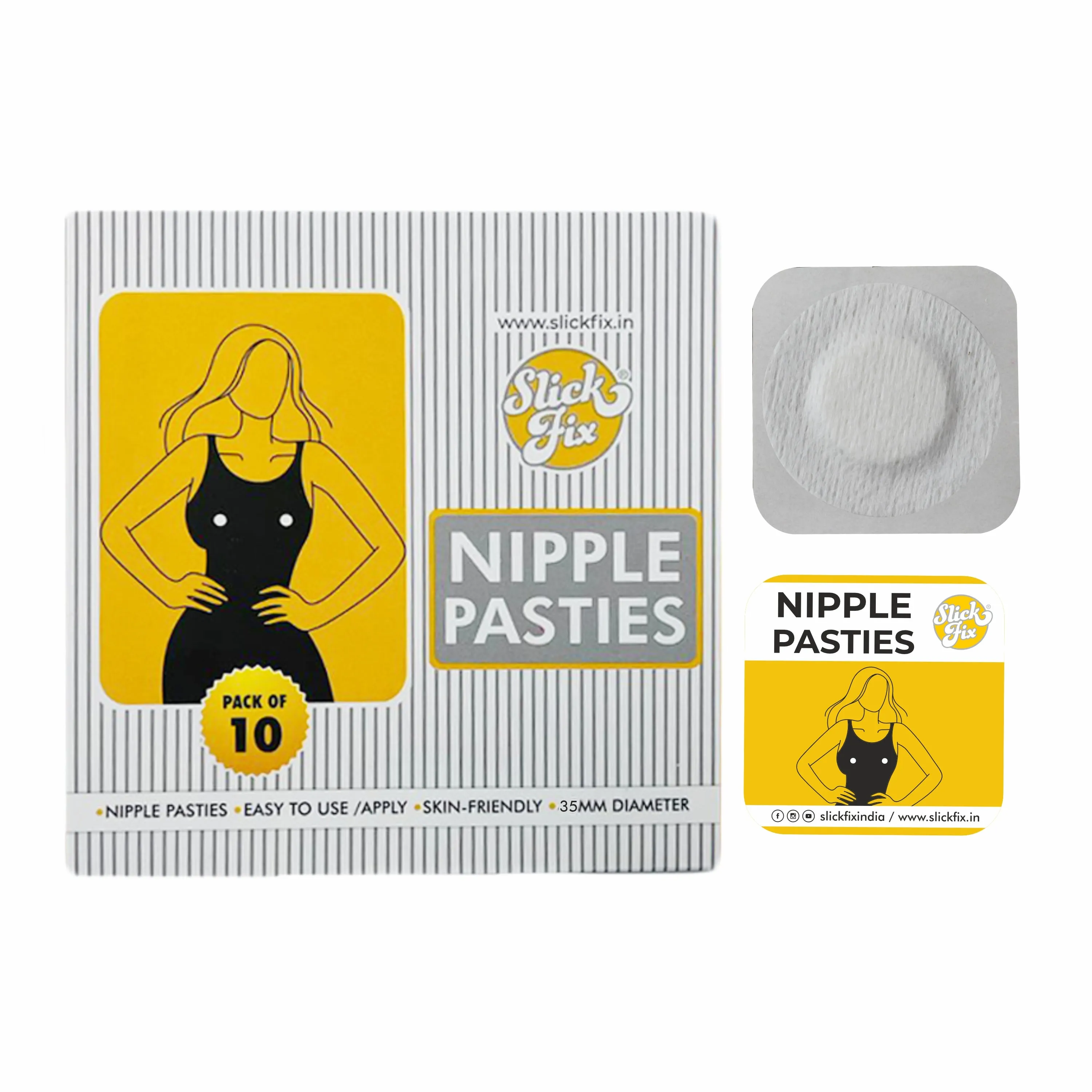 SlickFix Nipple Pasties