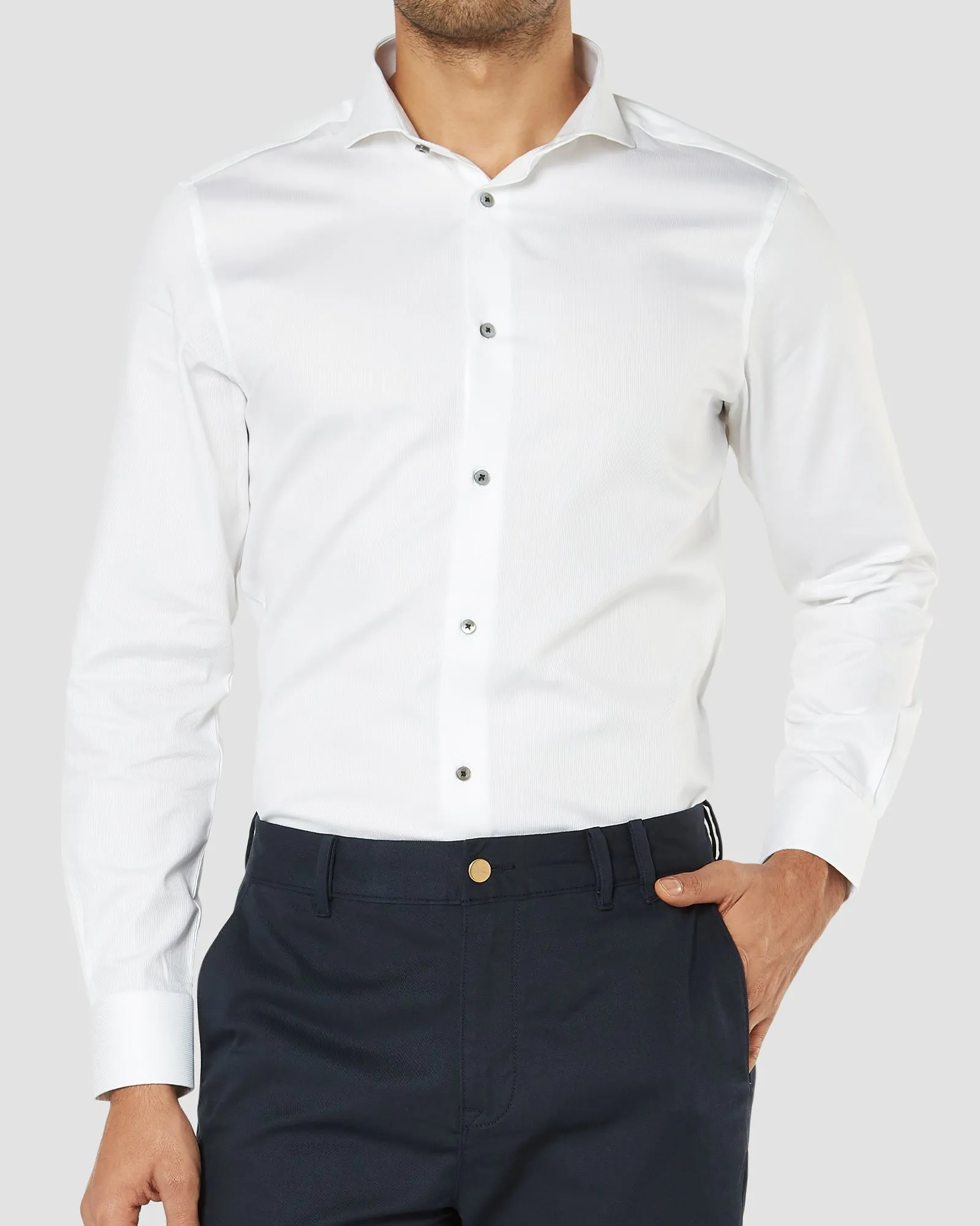 Soktas Soft Twill Shirt - White