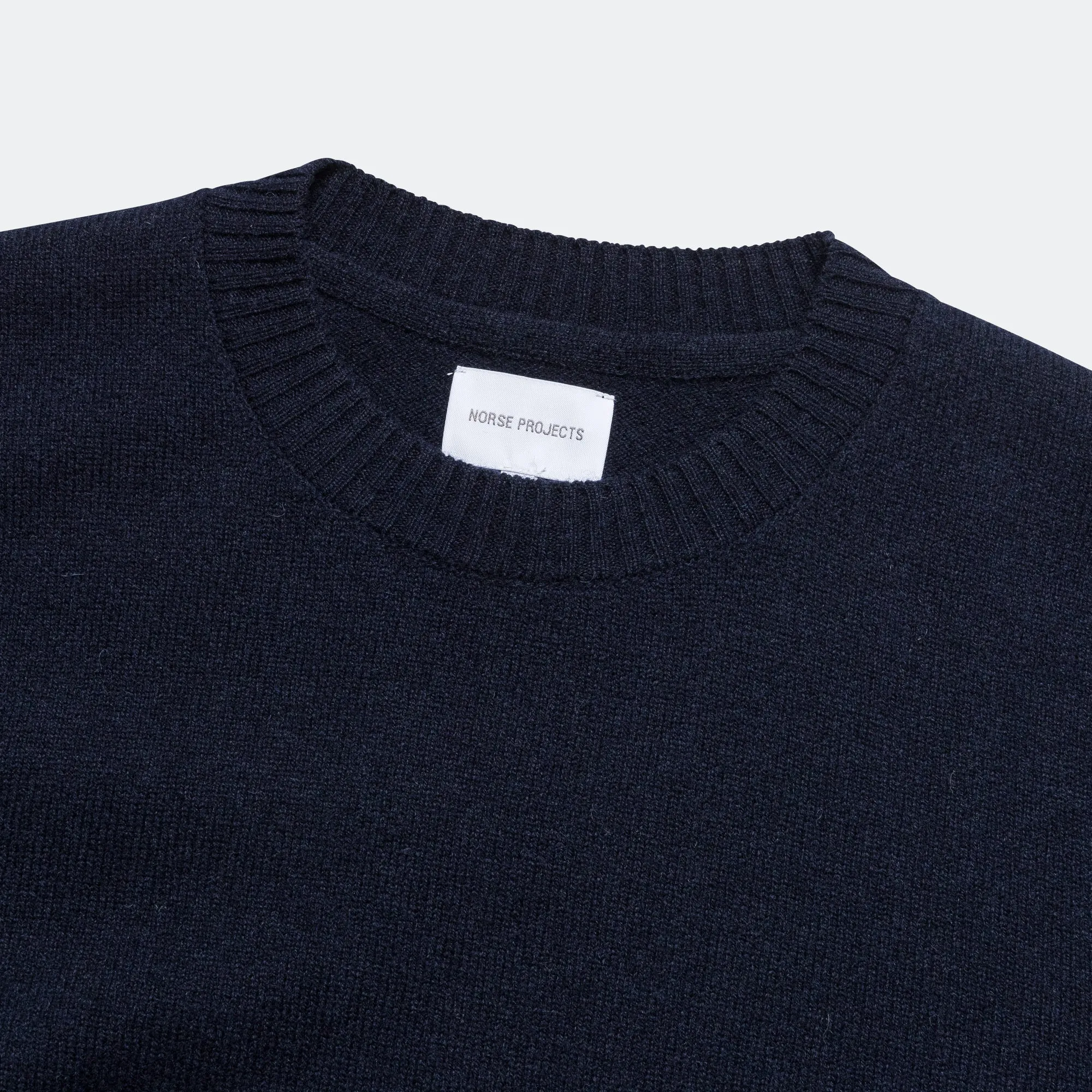 Standard Merino Lambswool Sweater - Dark Navy