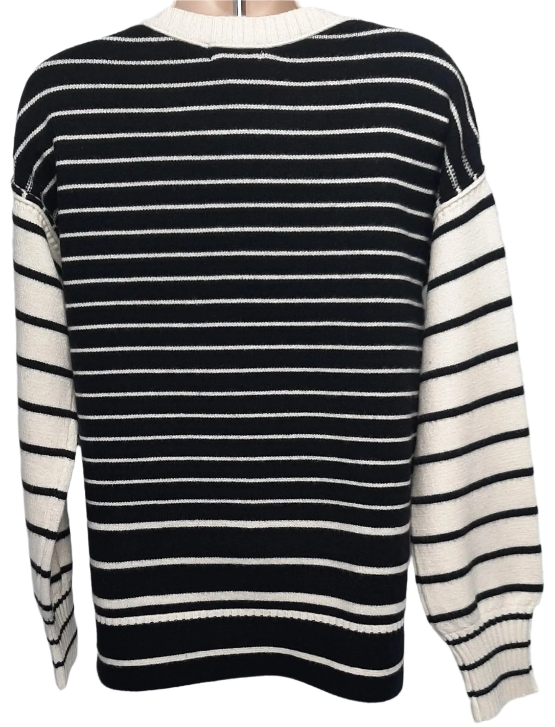 Sweater-Black/White-Women's-M14208km