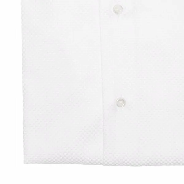 The Dobby Dress Shirt | White