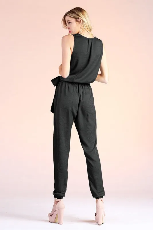 The Elizabeth jumpsuit- Black