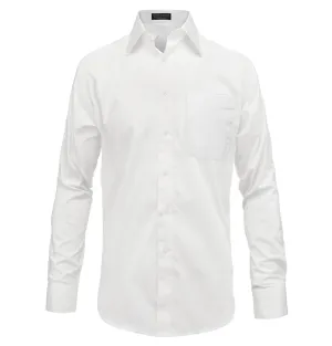 The Essential Solid White Dress Shirt