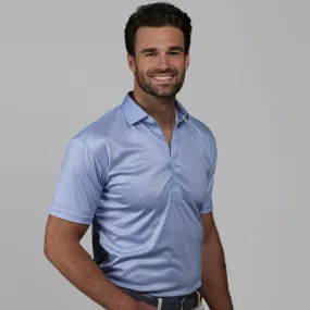 The Semi-Spread Collar Polo Santorini