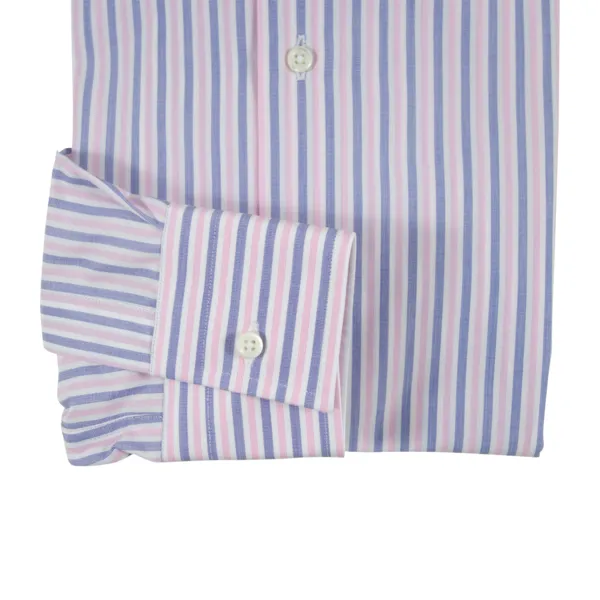 The Striped Dress Shirt | Pink/Blue