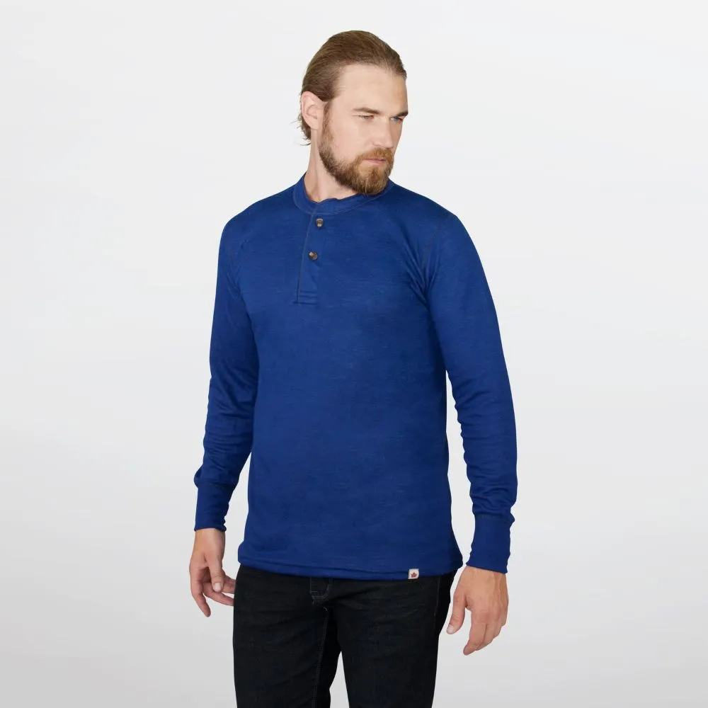 TWO LAYER MERINO - HENLEY