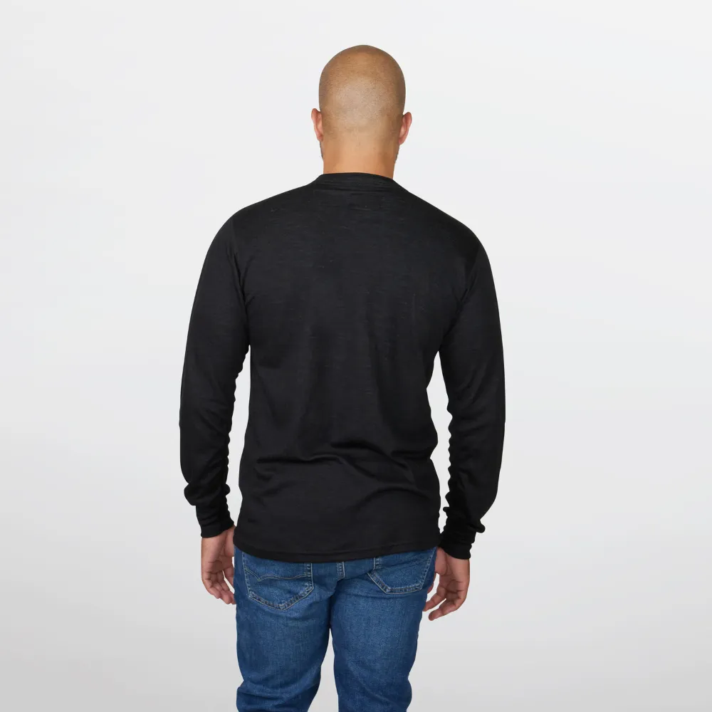 TWO LAYER MERINO - HENLEY