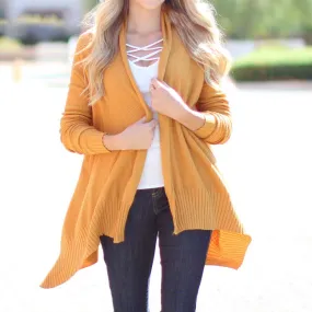 Ultra Soft Draped Sweater Cardigan