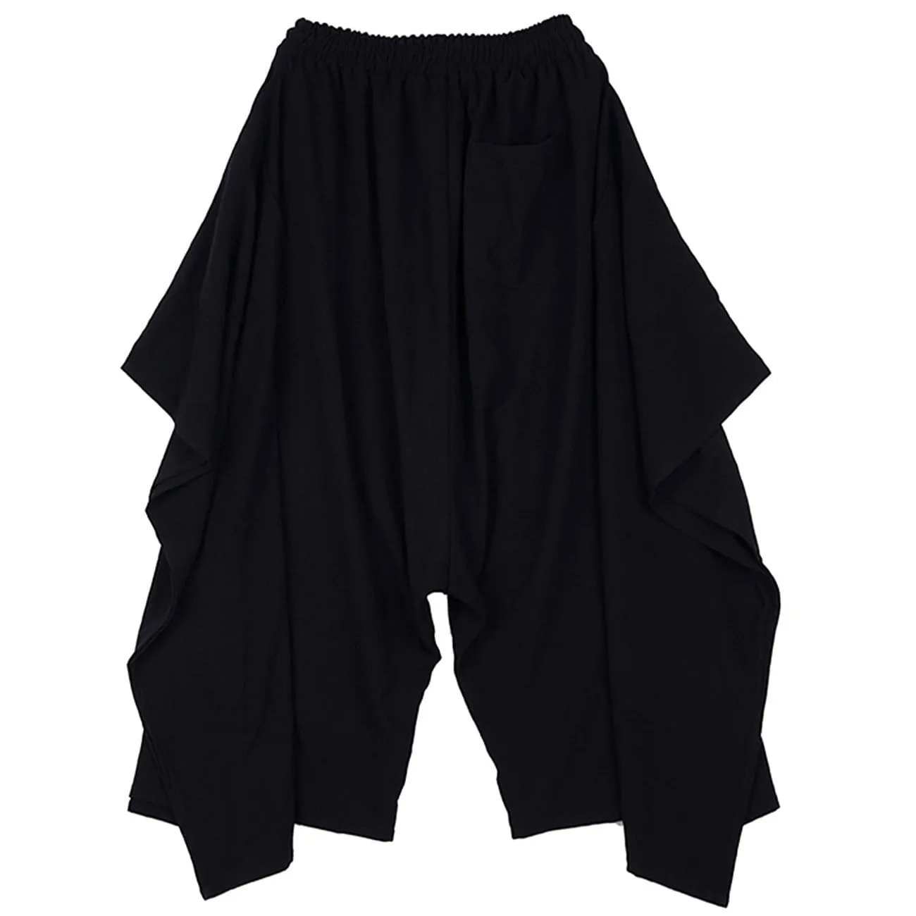 WLS Dark Irregular Personality Oversized Culottes Pants