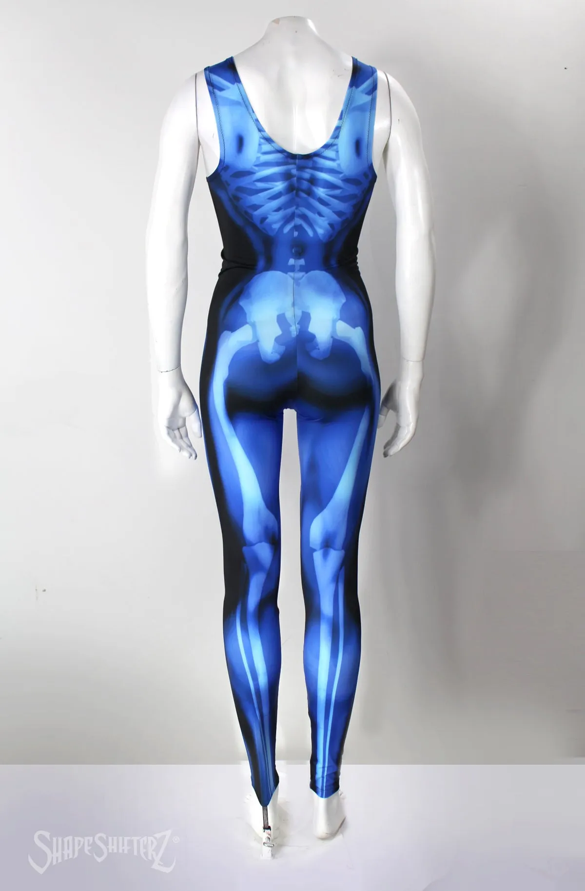 Women's 'X-Ray' Sleeveless Catsuit