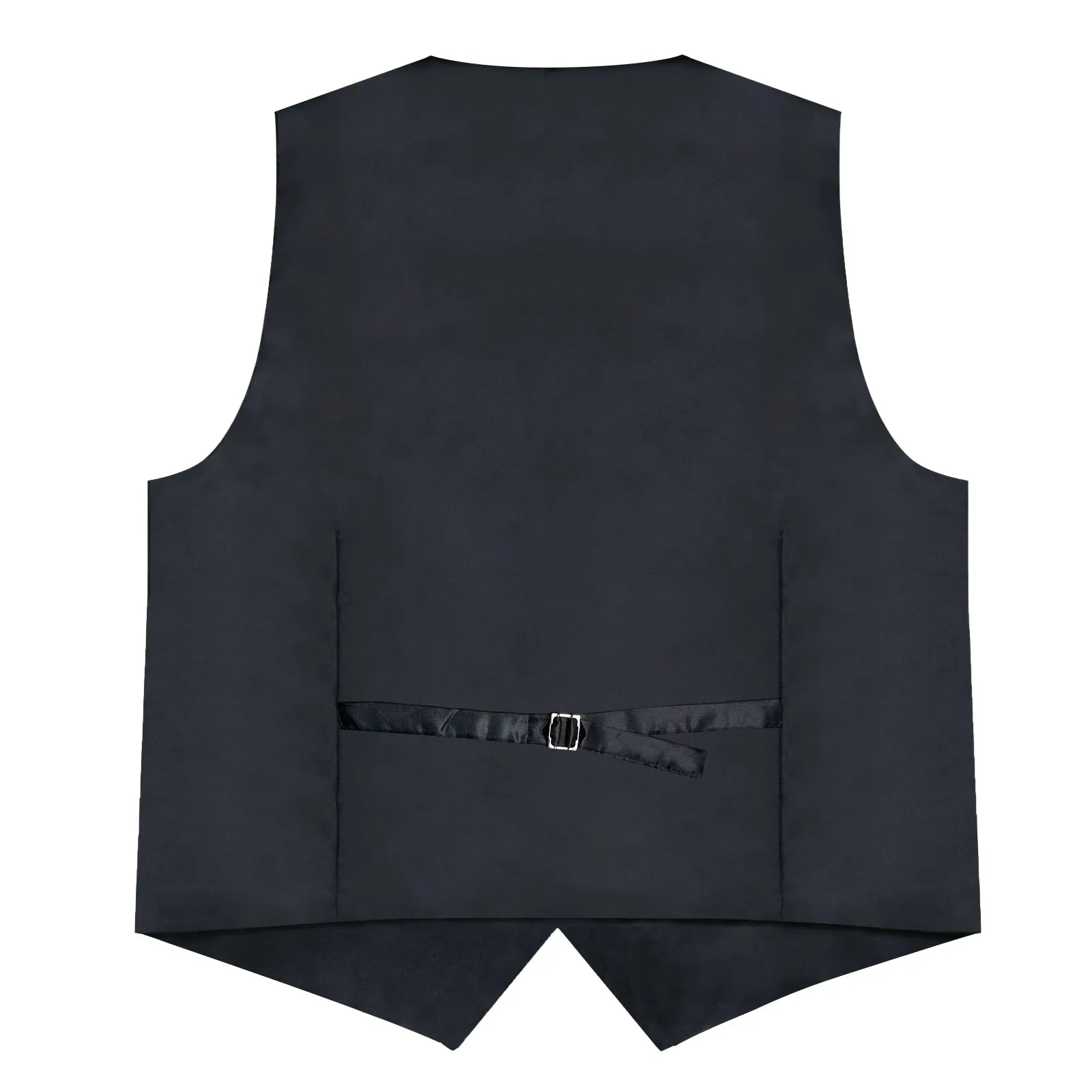 Yellow Solid Silk Men's Vest Single Vest